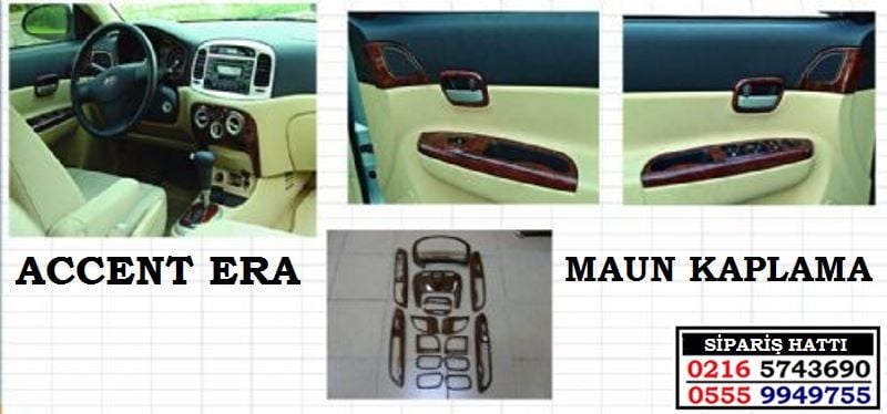 10612 ACCENT ERA MAUN İÇ KAPLAMA SETİ HYUNDAİ ACCENT ERA AKSESUARLARI