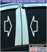10618 ACCENT ERA KROM KAPI DİREK KAPLAMASI HYUNDAİ ACCENT ERA AKSESUARLARI