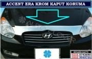 10623 ACCENT ERA KROM KAPUT ÜZERİ KORUMA HYUNDAİ ACCENT ERA AKSESUARLARI