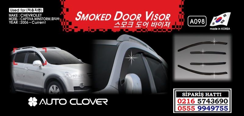 20109 YENİ CAPTİVA CAM RÜZGARLIĞI YENİ CAPTİVA AKSESUARLARI