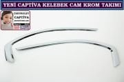20106 YENİ CAPTİVA KELEBEK CAM KROM TAKIMI CAPTİVA AKSESUARLARI