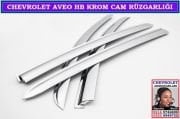11102 YENİ AVEO HB KROM CAM RÜZGARLIĞI CHEVROLET YENİ AVEO HB AKSESUARLARI