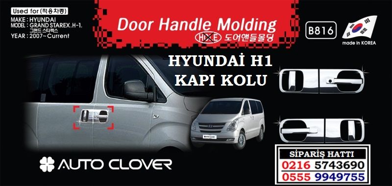 10803 HYUNDAİ H1 KROM KAPI KOLU TAKIMI HYUNDAİ H1 AKSESUARLARI