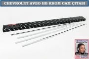 11103 YENİ AVEO HB KROM CAM ÇITASI CHEVROLET YENİ AVEO HB AKSESUARLARI