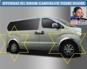 10811 HYUNDAİ H1 KROM ÇAMURLUK ÜZERİ DODİK HYUNDAİ H1 AKSESUARLARI