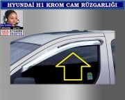10812 HYUNDAİ H1 KROM CAM RÜZGARLIĞI HYUNDAİ H1 AKSESUARLARI