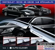 11202 CHEVROLET CRUZE HB KROM CAM RÜZGARLIĞI CHEVROLET CRUZE HB AKSESUARLARI