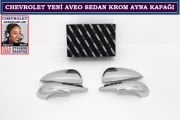 11108 YENİ AVEO SEDAN KROM AYNA KAPAĞI CHEVROLET YENİ AVEO SEDAN AKSESUARLARI