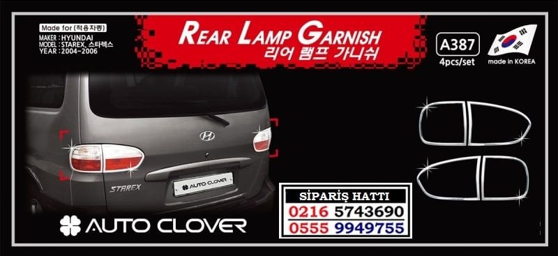10403-2 HYUNDAİ STAREX STOP ÇERÇEVESİ STAREX AKSESUARLARI