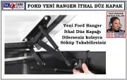 FORD YENİ RANGER T6 GRİ DÜZ KAPAK İTHAL
