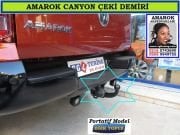 SGL-45301A-C AMAROK CANYON ÇEKİ DEMİRİ EĞİK TOPUZ SÖKÜLEBİLİR TİP AMAROK CANYON BAKIR TURUNCU AKSESUARLARI