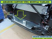 AMAROK CANYON VİNÇ MONTAJ TABLASI AMAROK CANYON BAKIR TURUNCU AKSESUARLARI