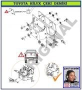 TOYOTA HİLUX ÇEKİ DEMİRİ (04/2009-...)