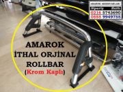 AMAROK ORJİNAL ROLLBAR İTHAL KROM AMAROK AKSESUARLARI