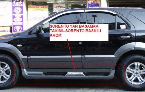 10109 KİA SORENTO X FORCE YAN BASAMAK TAKIMI KİA SORENTO AKSESUARLARI