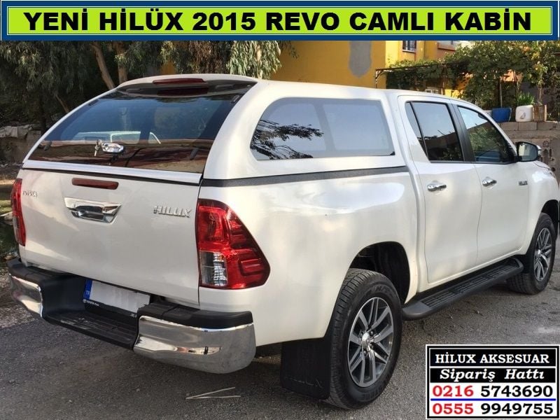 YENİ HİLUX CAMLI KABİN YENİ HİLUX AKSESUARLARI