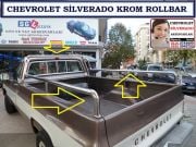 CHEVROLET SİLVERADO ROLLBAR ÖZEL KROM