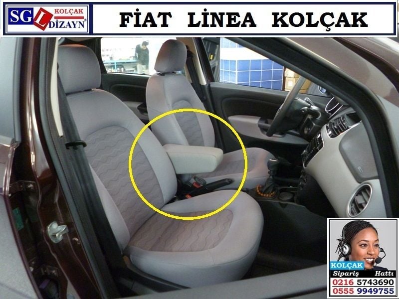SGL-12105 FİAT LİNEA KOLÇAK FİAT LİNEA AKSESUARLARI