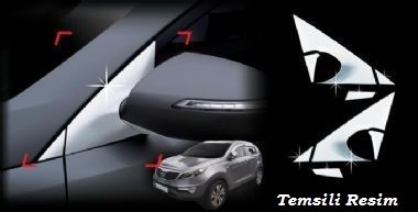 10216 KİA YENİ SORENTO R ÖN KAPI KÖŞE KROM TAKIMI KİA YENİ SORENTO R AKSESUARLARI