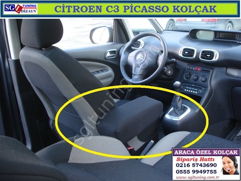 SGL-7102.1 CİTROEN C3 PİCASSO KOLÇAK CİTROEN C3 PİCASSO AKSESUARLARI