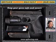 SGL-451-12S-1 AMAROK SHOTLOCK HANDGUN SOLO-VAULT 200M ÇELİK KASA SİLAH KASASI