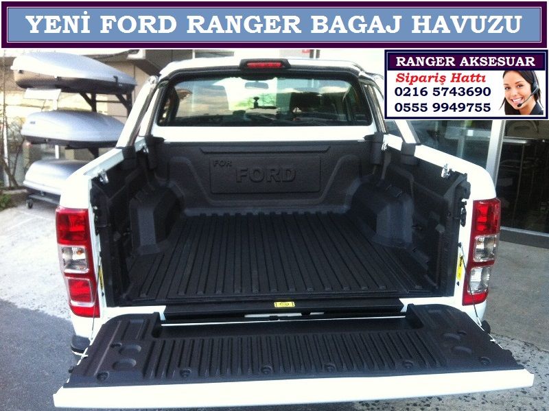YENİ RANGER 2016 BAGAJ HAVUZU KASA İÇİ YENİ RANGER AKSESUARLARI