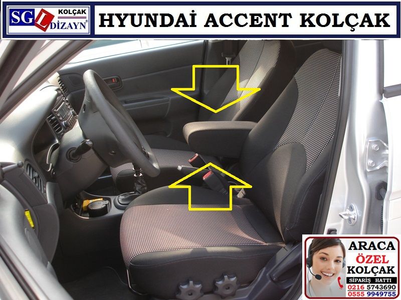 SGL-16100.4 HYUNDAİ ACCENT KOLÇAK HYUNDAİ ACCENT AKSESUARLARI