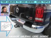 V6-S-1-3 YENİ AMAROK V6 AKSESUARLARI AMAROK V6 ÇEKİ DEMİRİ EĞİK TOPUZ SGL