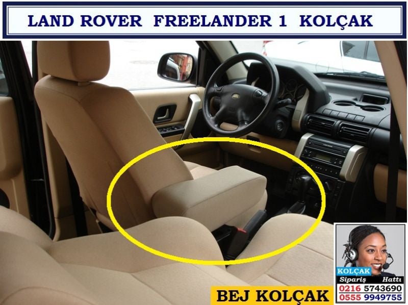 SGL-24101.1 FREELANDER 1 KOLÇAK BEJ KUMAŞ FREELANDER 1 AKSESUARLARI