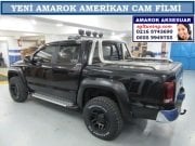 V6-S-1-4 YENİ AMAROK V6 CAM FİLMİ UYGULAMASI AMAROK AKSESUARLARI SGL TUNİNG