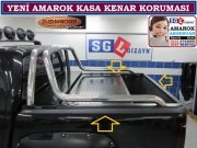 V6-S-1-7 YENİ AMAROK V6 BUSHWACKER KASA KENAR KORUMASI SGL TUNİNG
