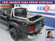 V6-S-1-7 YENİ AMAROK V6 BUSHWACKER KASA KENAR KORUMASI SGL TUNİNG