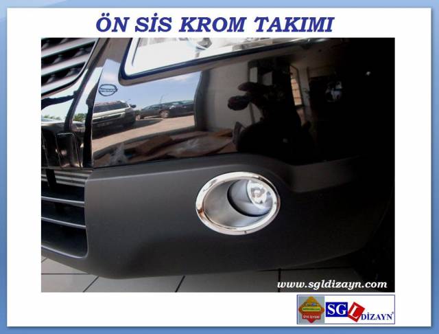 10107 QASHQAİ KROM SİS FARI ÇERÇEVESİ QASHQAİ AKSESUARLARI