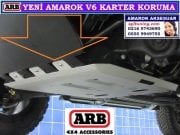 V6-S-1-18 YENİ AMAROK V6 AKSESUARLARI AMAROK V6 ARB KARTER KORUMA SGL TUNİNG