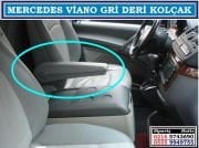 SGL-27105 MERCEDES VİANO KOLÇAK GRİ DERİ ORJİNAL KOLÇAK