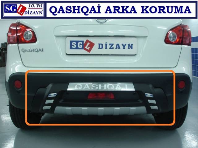 10122 QASHQAİ ARKA TAMPON KORUMASI QASHQAİ AKSESUARLARI
