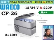 Oto Buzdolabı CF-26 (12/24/220v) Waeco CoolFreeze Soğutucu - Derin Dondurucu CF-26 (Kompresörlü)