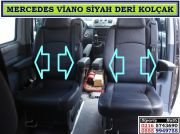 SGL-27106.1 MERCEDES VİANO KOLÇAK SİYAH DERİ ORJİNAL KOLÇAK