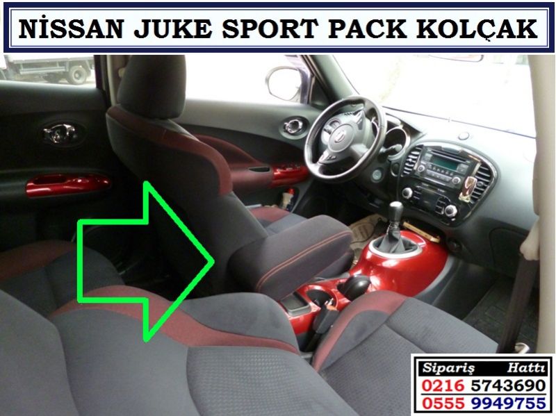 SGL-30101 NİSSAN JUKE SPORT PACK KOLÇAK NİSSAN JUKE SPORT PACK AKSESUARLARI
