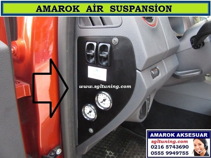 AMAROK AİR SUSPANSİON KİTİ AMAROK HAVALI SUSPANSİON KİTİ