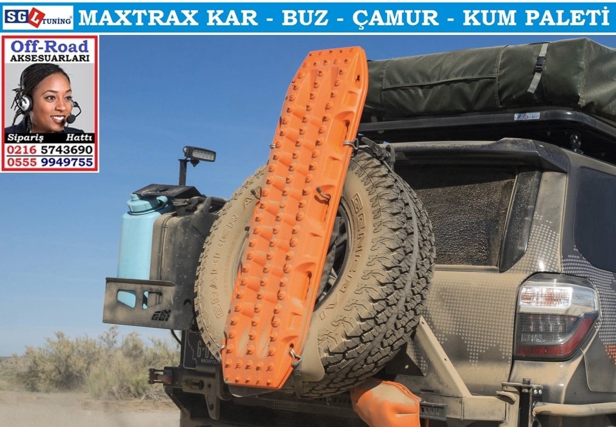 MAXTRAX KAR BUZ ÇAMUR VE KUM PALETİ