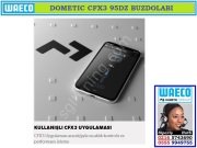 Otomobil Buzdolabı Dometic & Waeco CFX3 95DZ CoolFreeze 93 lt. Çift Bölge Kompresörlü Soğutucu