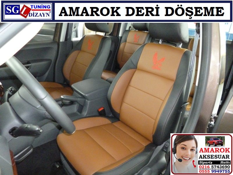 AMAROK HAWK DERİ DÖŞEME VE NAKIŞ İŞLEME AMAROK AKSESUARLARI