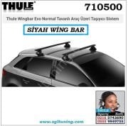 Thule Wingbar Evo Normal Tavanlı Araç Üzeri Taşıyıcı Sistem - Siyah 7105-754-750