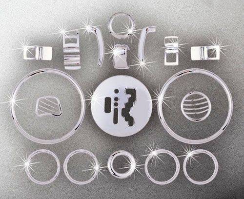 10102 SSANGYONG ACTYON KROM İÇ NİKELAJ SETİ SSANGYONG ACTYON AKSESUARLARI