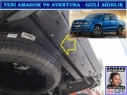 YENİ AMAROK V6 AVENTURA AĞIRLIK ŞASE İÇERİSİNE GİZLİ SGL TUNİNG