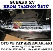 SUBARU XV ARKA TAMPON ÜSTÜ KROM SUBARU XV AKSESUARLARI