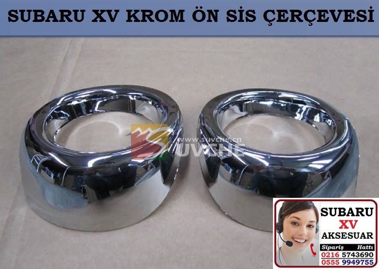 SUBARU XV KROM SİS ÇERÇEVESİ TAKIMI