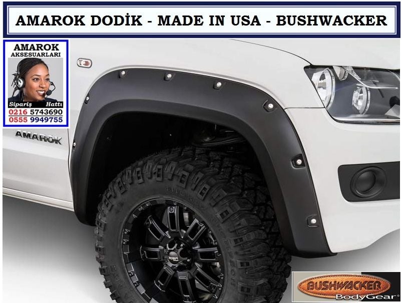 AMAROK DODİK BUSHWACKER FENDER FLARES