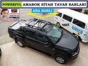 AMAROK TAVAN BARLARI SİYAH ARA BARLI POWERFUL AMAROK AKSESUARLARI